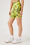 camo biker shorts